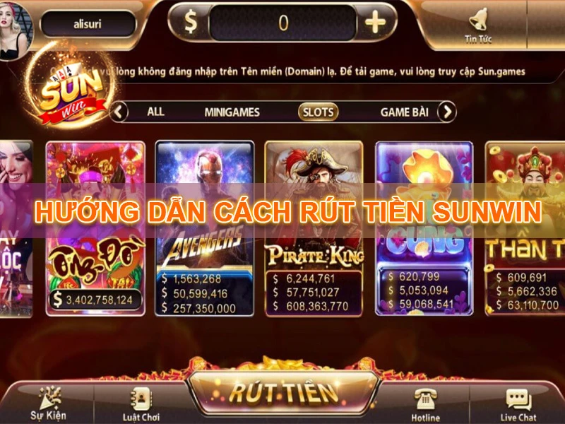 Rút tiền SunWin
