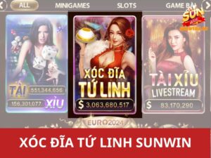 Xóc đĩa tứ linh SunWin