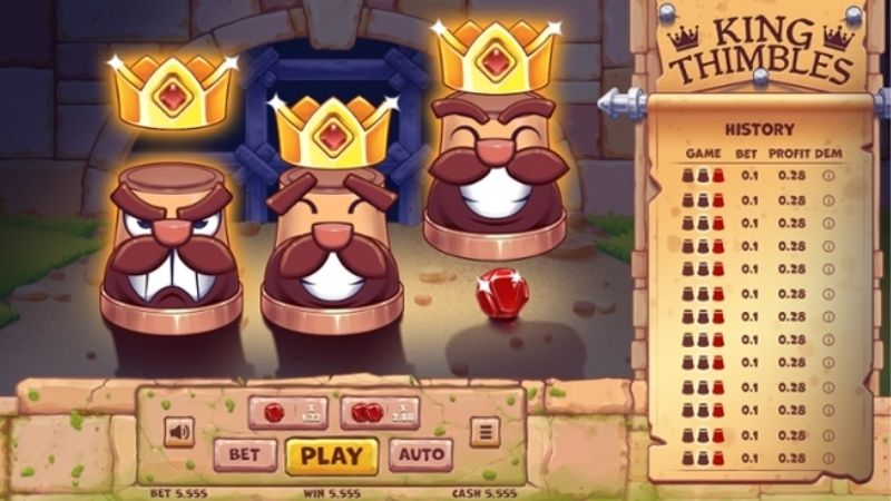 Thăng Hoa Cùng Trò Chơi Thimbles Hấp Dẫn Tại Sunwin