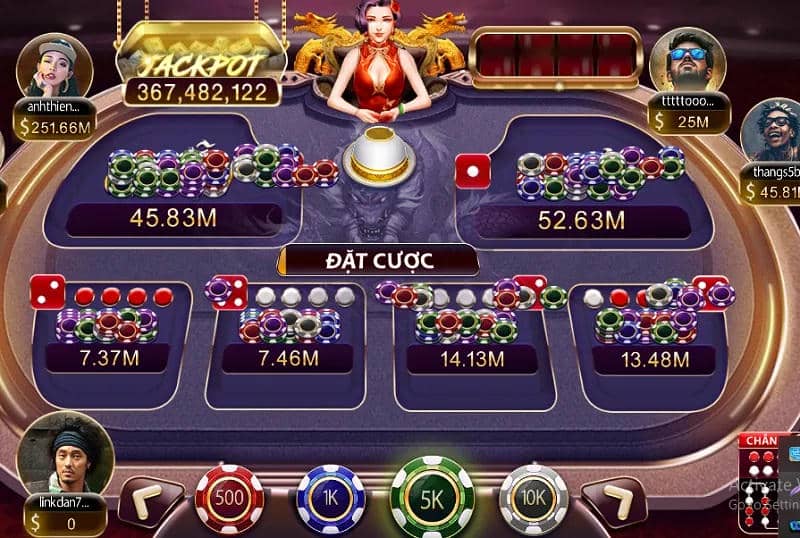 Hướng dẫn cách đọc bàn thông tin Xóc Đĩa Tứ Linh Sunwin